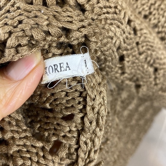 160. American pie knit boho sweater - Picture 4 of 7